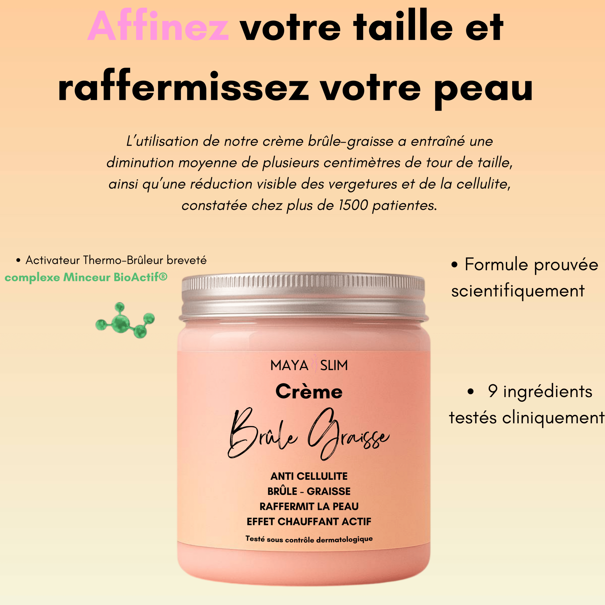 Crème Brûle Graisse - Maya Slim