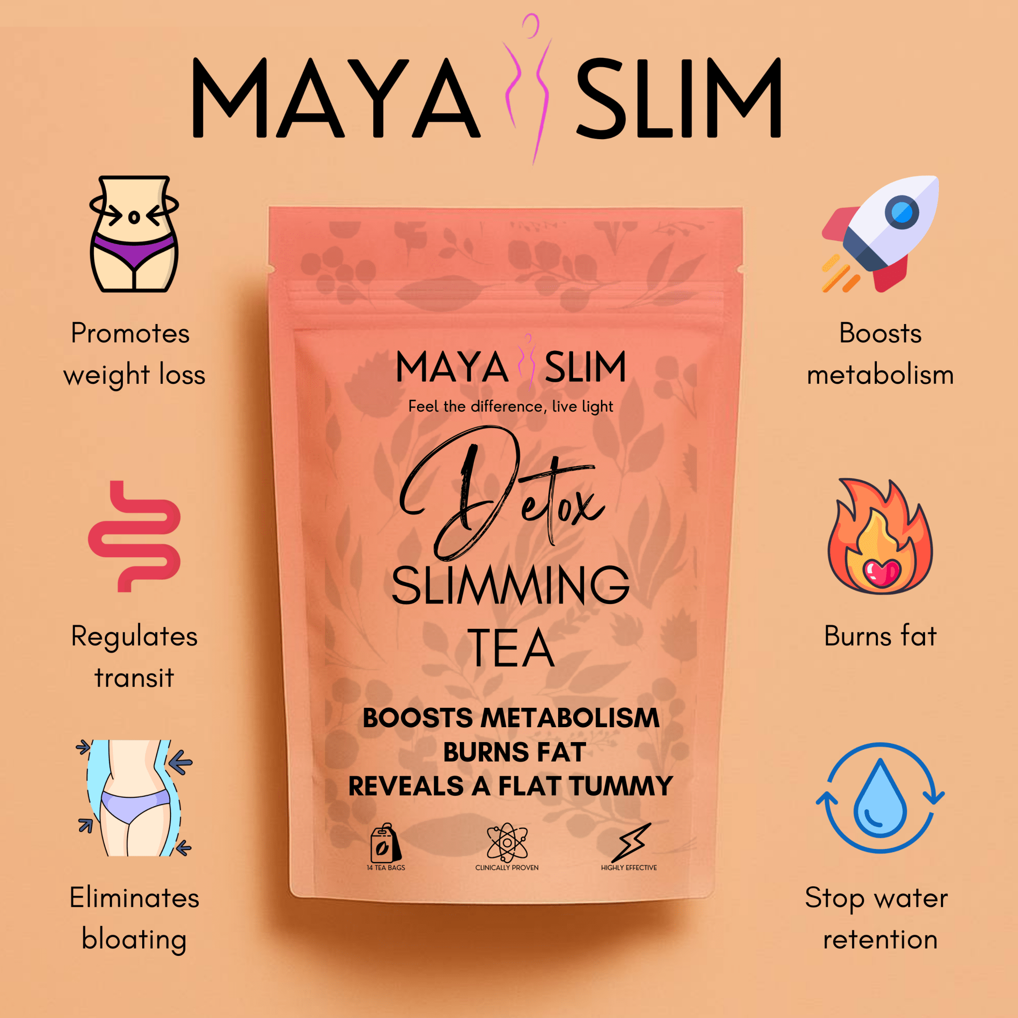 Detox Slimming Tea - Maya Slim