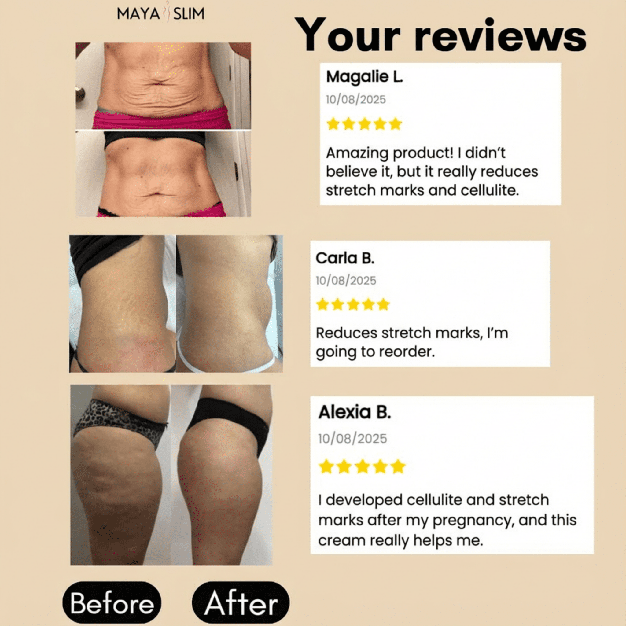 Crème Raffermissante - Maya Slim