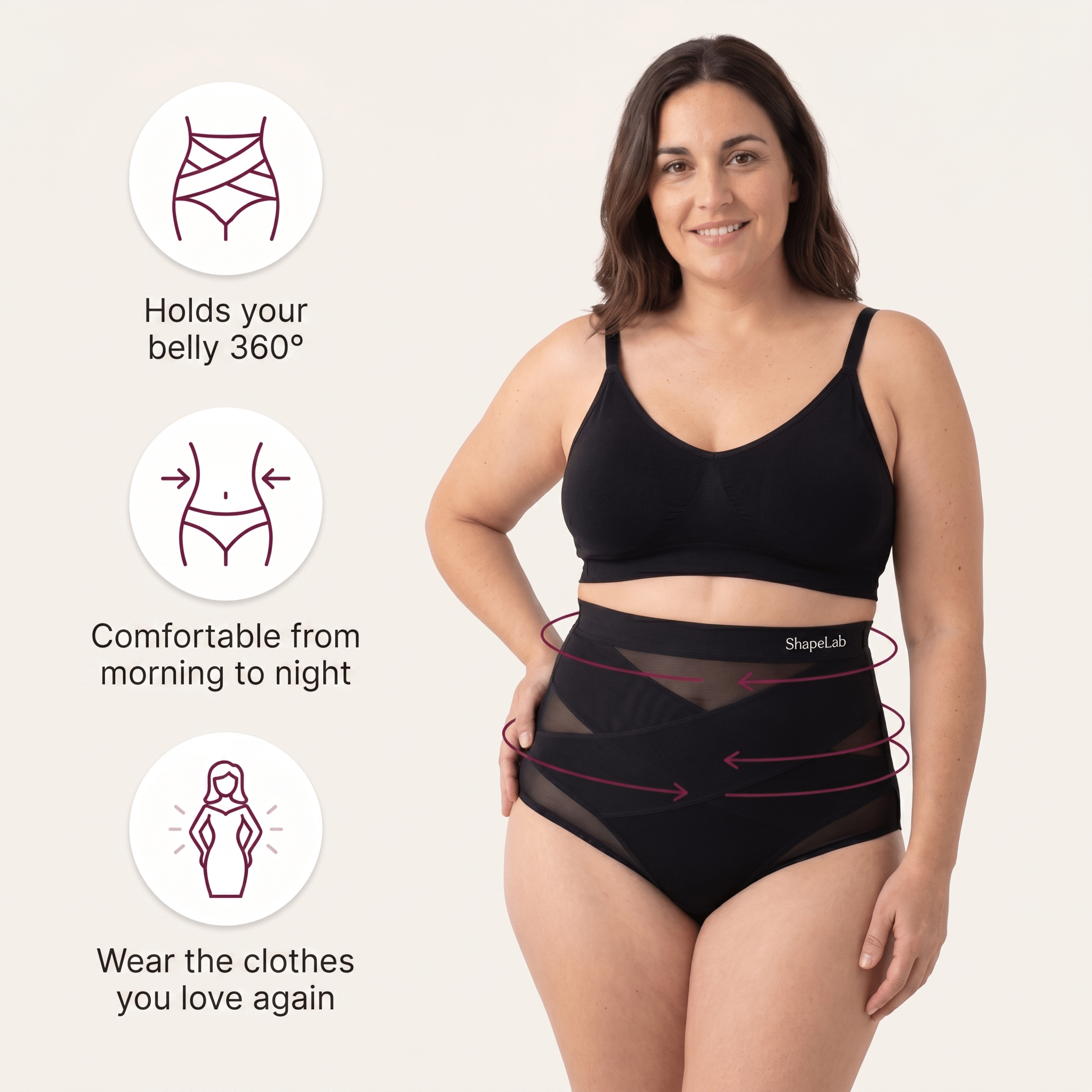 Culotte Gainante Post-Partum Maya Slim - Maya Slim
