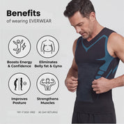Débardeur Gainant Col V Homme Maya Slim - Maya Slim