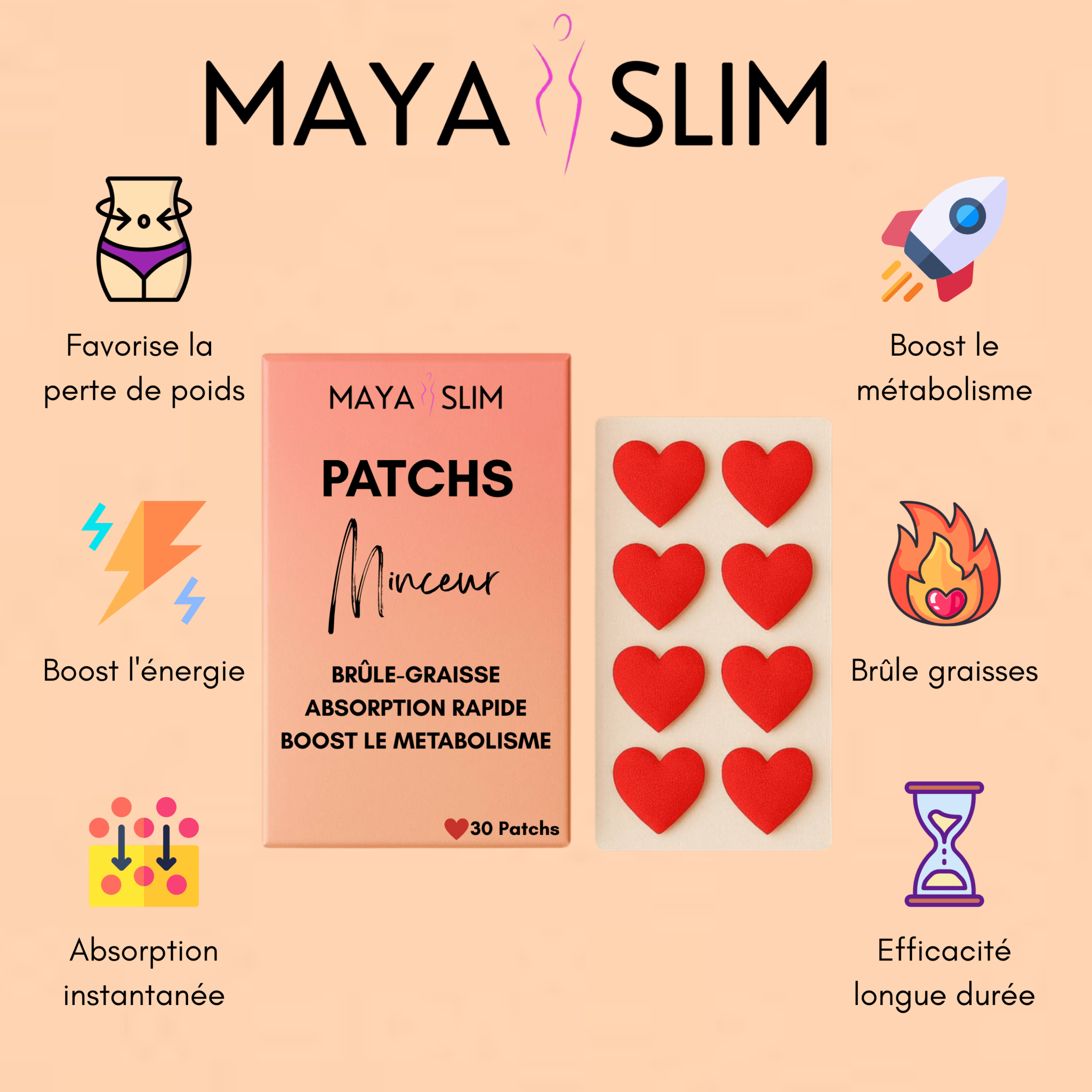 Patchs Minceur - Maya Slim
